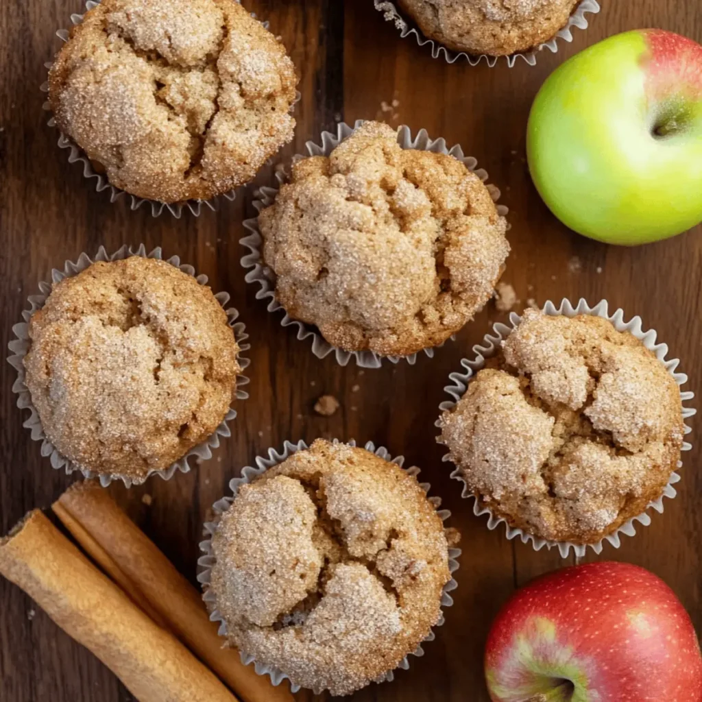 Apple Snickerdoodle Muffins