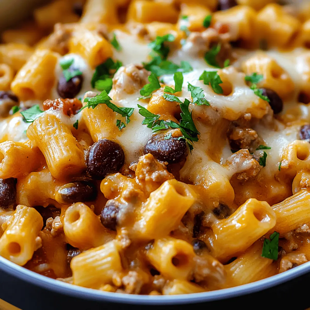 Cheesy Taco Pasta